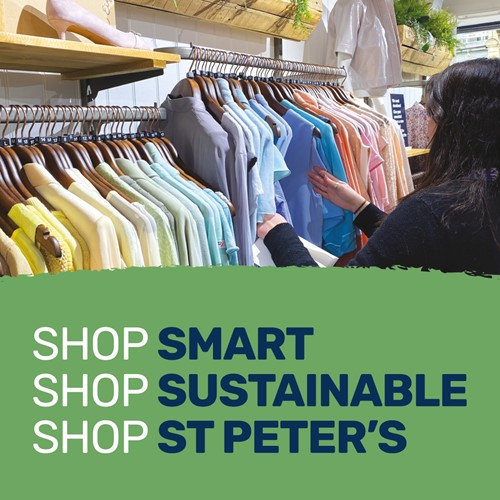 Shop smart, Shop sustainable, Shop St Peter's