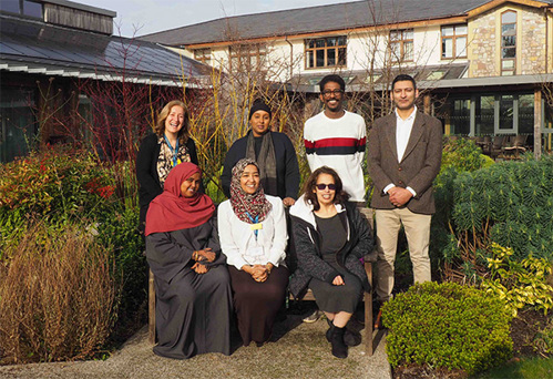 Members of the local community and faith groups