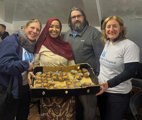 Hospice staff at the Grand Iftar